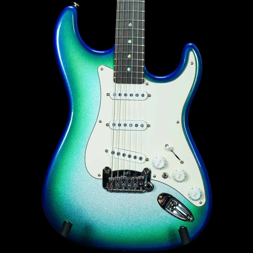 G&L Custom Shop Legacy in Reef Blue Metallic