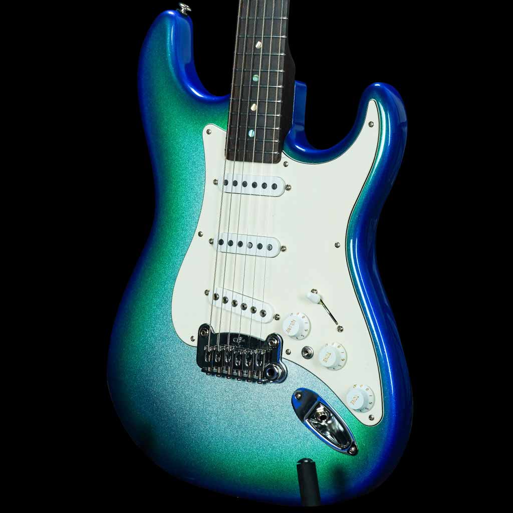 G&L Custom Shop Legacy in Reef Blue Metallic