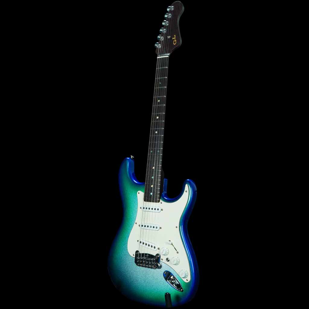 G&L Custom Shop Legacy in Reef Blue Metallic