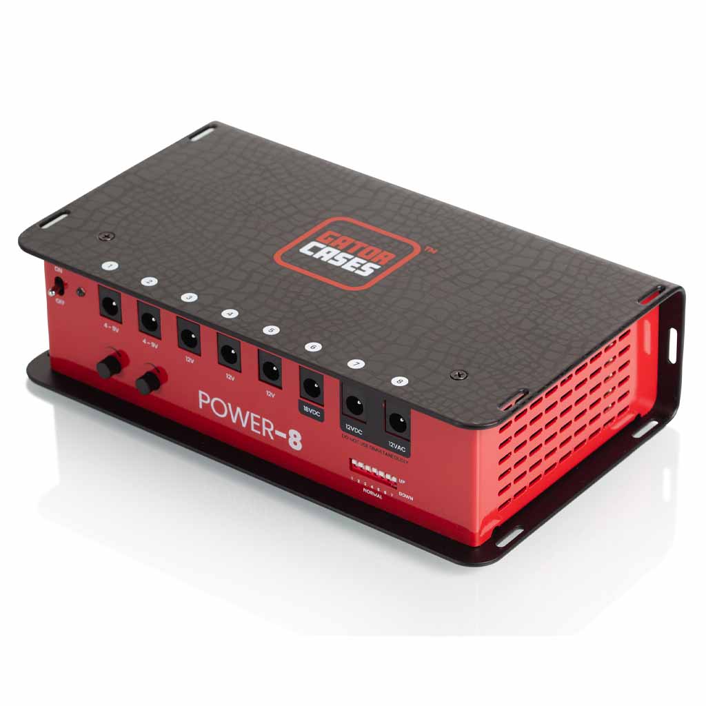 Gator GTR-PWR-8 Pedalboard Power Supply with 8 Isolated Outputs