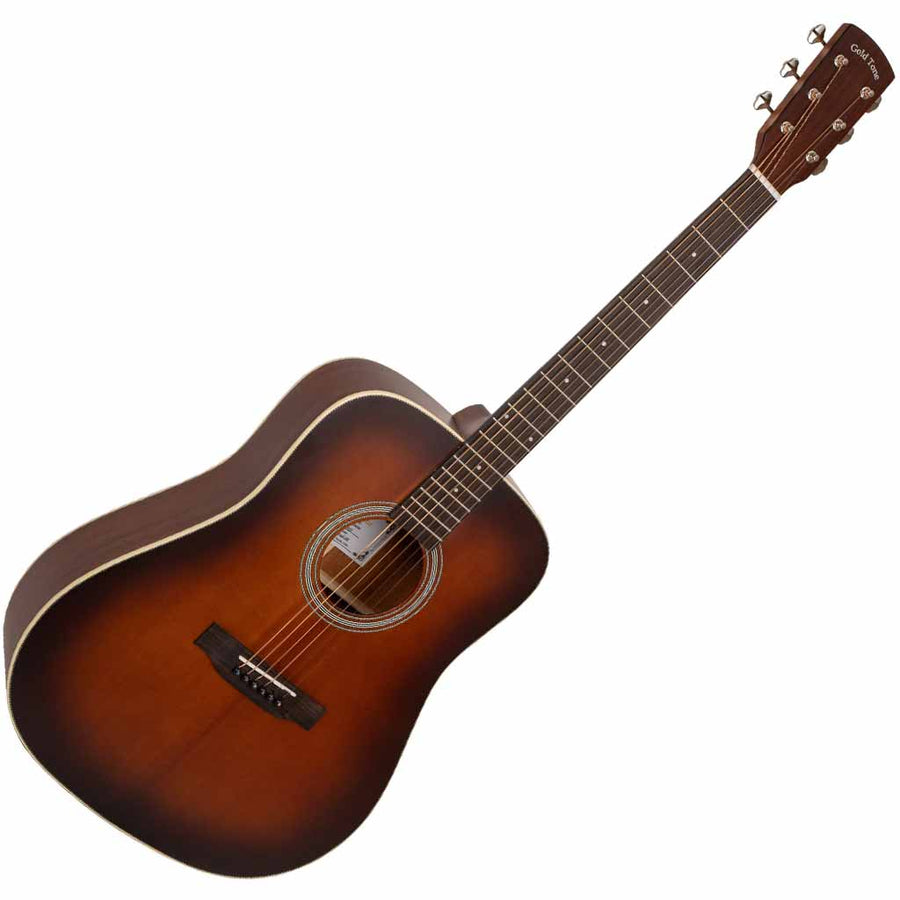 Gold Tone GT-DREAD All Solid Sitka Spruce/Mahogany Acoustic Electric Guitar in Burst
