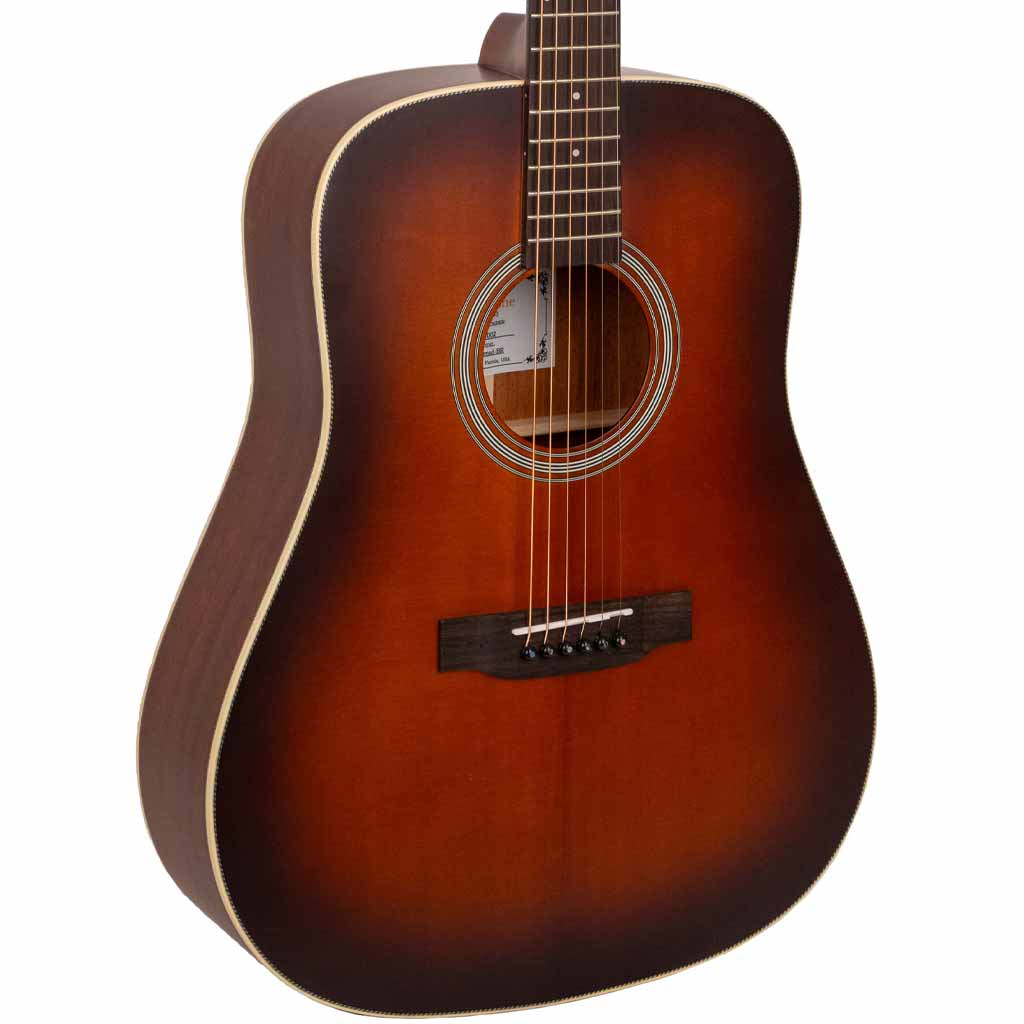 Gold Tone GT-DREAD All Solid Sitka Spruce/Mahogany Acoustic Electric Guitar in Burst
