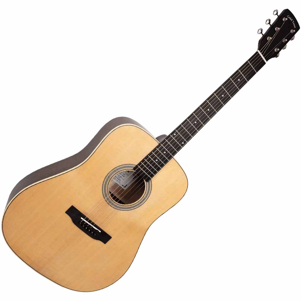 Gold Tone GT-DREAD All Solid Sitka Spruce/Mahogany Acoustic Electric Guitar in Natural