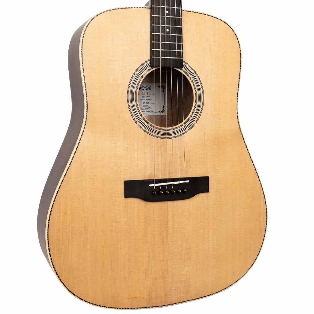Gold Tone GT-DREAD All Solid Sitka Spruce/Mahogany Acoustic Electric Guitar in Natural