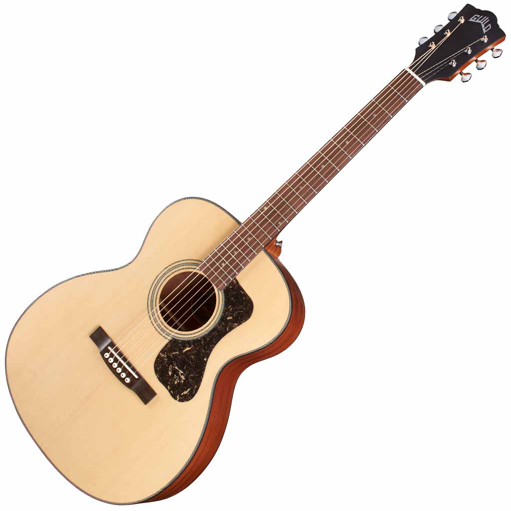 Guild OM-340 Spruce and Mahogany Small Body Acoustic Guitar