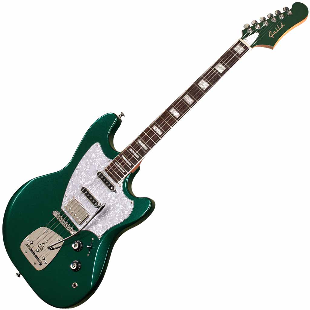 Guild Surfliner Deluxe Electric Guitar in Evergreen Metallic