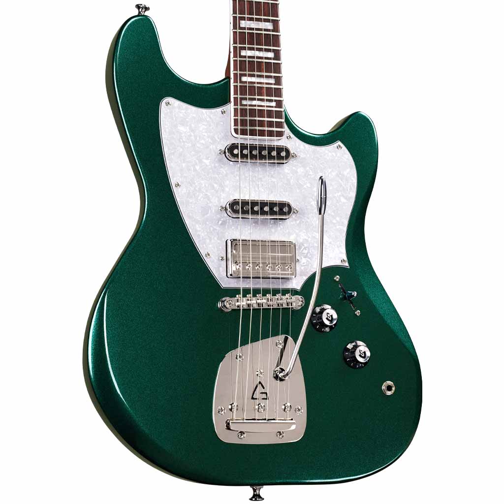 Guild Surfliner Deluxe Electric Guitar in Evergreen Metallic