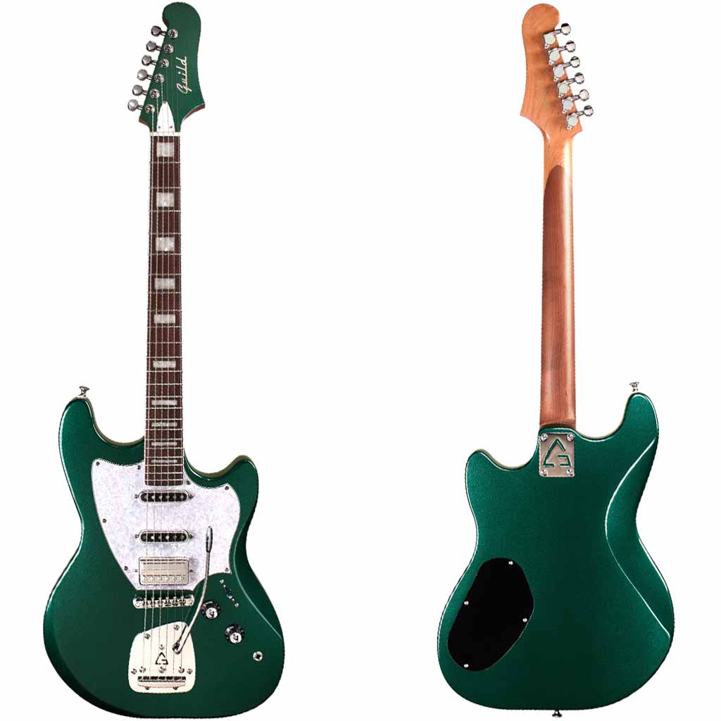 Guild Surfliner Deluxe Electric Guitar in Evergreen Metallic