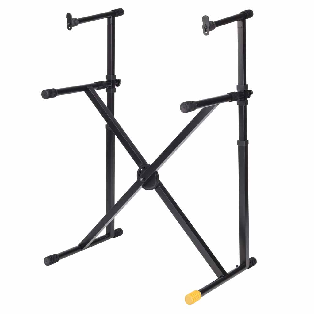 Hercules KS210B EZ-LOK Double Tier X-Style Keyboard Stand Hercules