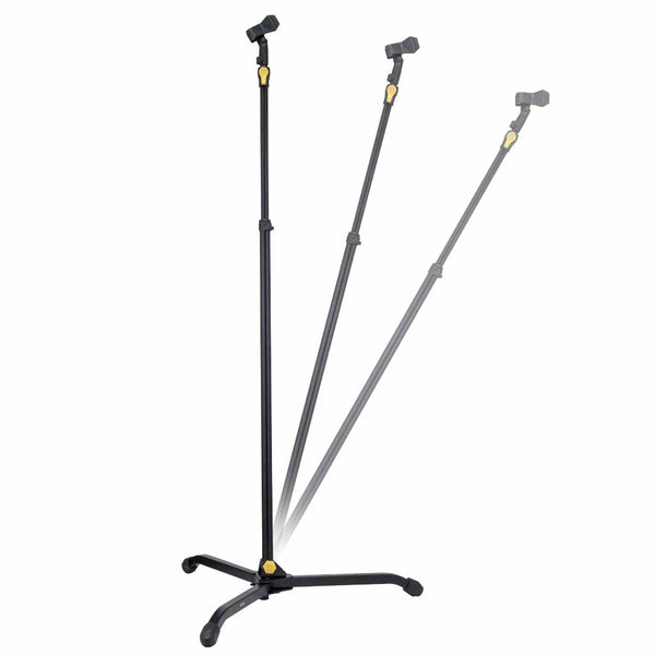 Hercules MS401B Plus Transformer Mic Stand with EZ Grip Height