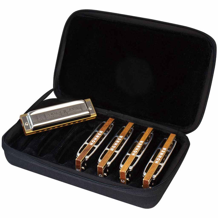 Hohner Case of Blues Blues Harp Bundle