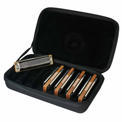 Hohner Marine Band Harmonica 5 Piece Set