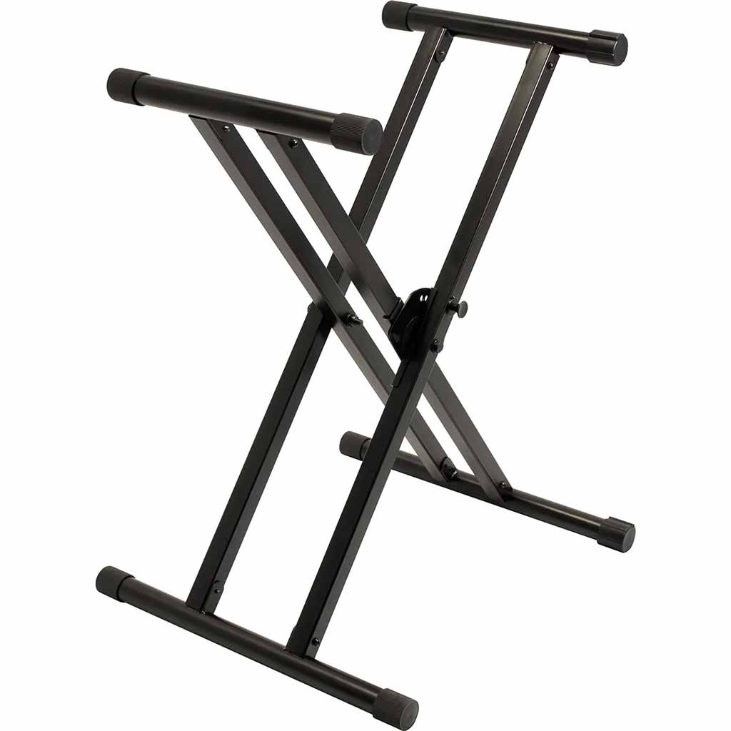 Meomeo ULTIMATE SUPPORT キーボードスタンド Ultimate Support IQ-X-3000 X-Style Double-Braced Keyboard Stand