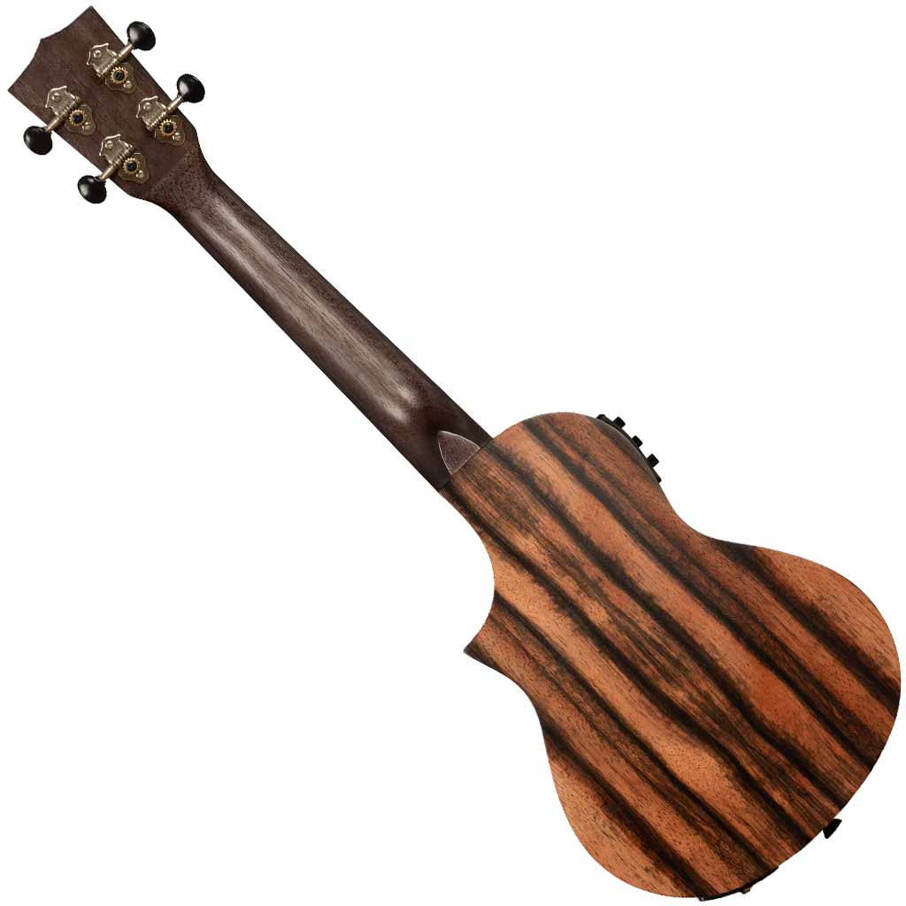 Kala Amara TriTop Concert Ukulele with Cutaway and EQ