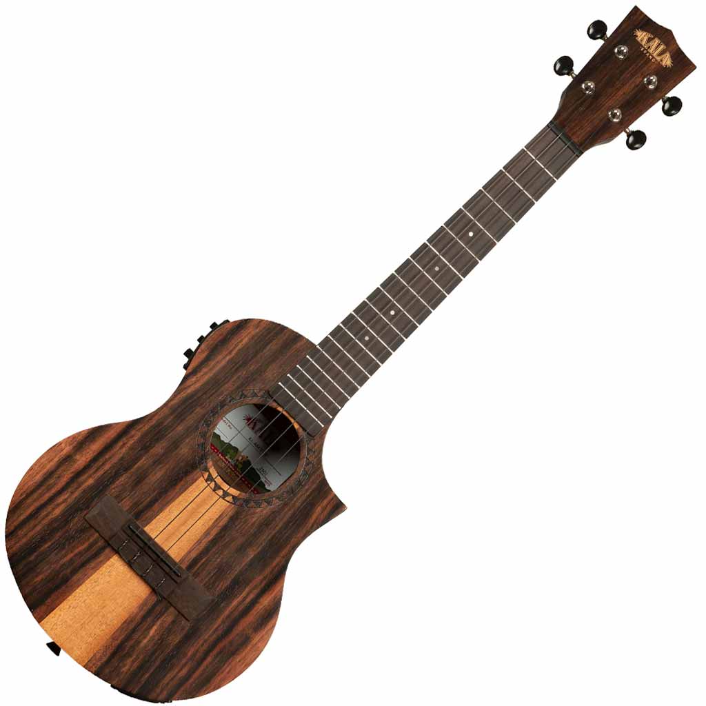 Kala Amara TriTop Tenor Ukulele with Cutaway and EQ