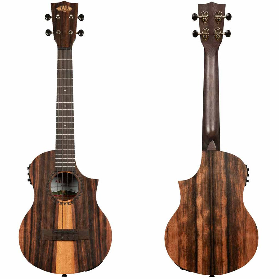 Kala Amara TriTop Tenor Ukulele with Cutaway and EQ