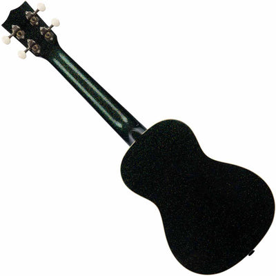 Kala Galaxy Black Sparkle Concert Ukulele