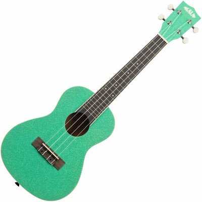 Kala Gatsby Green Sparkle Concert Ukulele