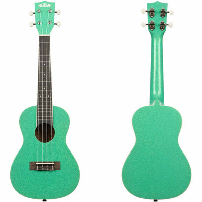 Kala Gatsby Green Sparkle Concert Ukulele