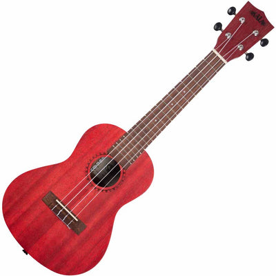 Kala Adobe Red Watercolor Meranti Concert Ukulele