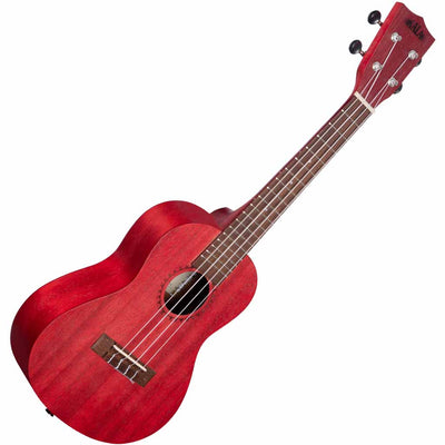 Kala Adobe Red Watercolor Meranti Concert Ukulele