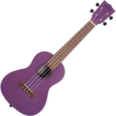 Kala Royal Purple Watercolor Meranti Concert Ukulele