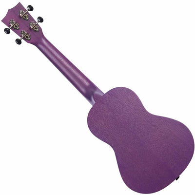 Kala Royal Purple Watercolor Meranti Concert Ukulele