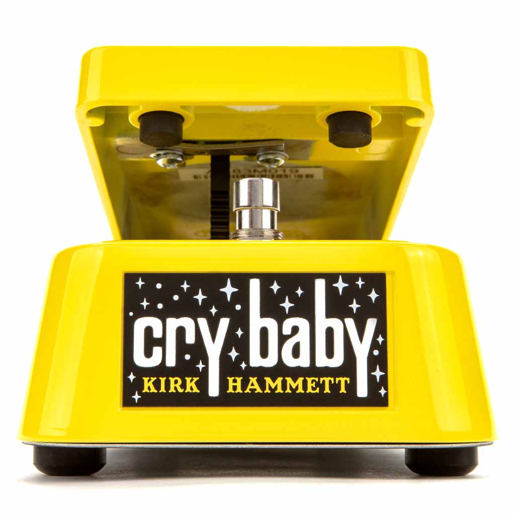 Kirk Hammett Cry Baby Wah Pedal in Yellow Sparkle Edition