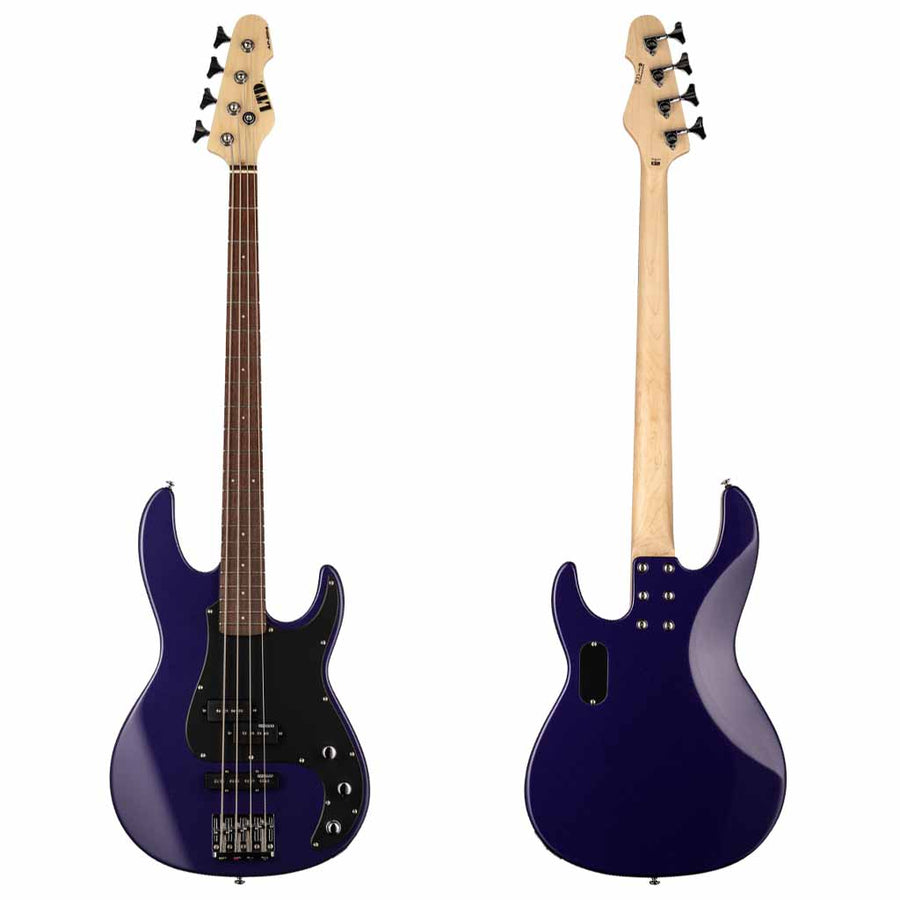 ESP LTD AP-204 4-String Electric Bass Guitar in Deep Metallic Purple