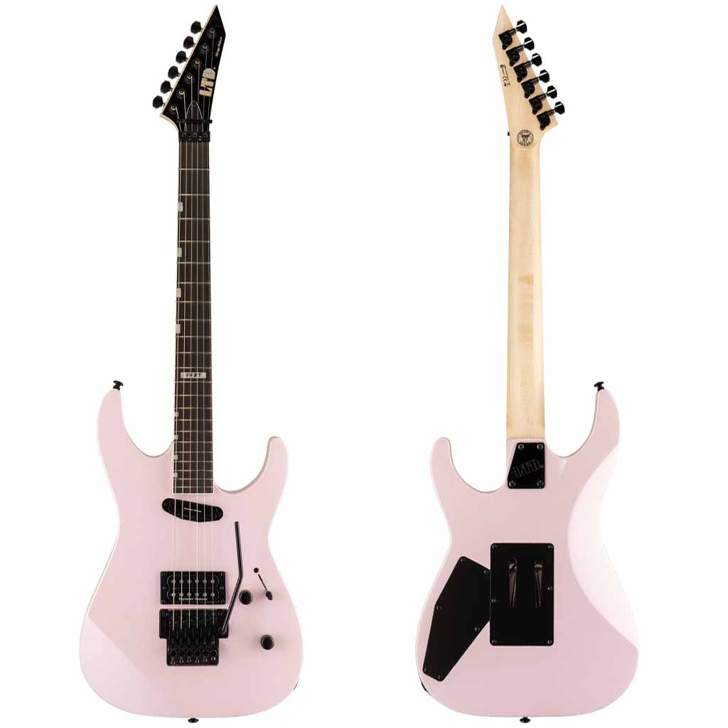 ESP LTD Mirage Deluxe '87 Series Electric Guitar - Pearl Pink