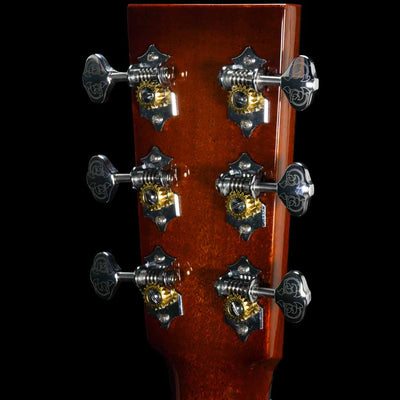 Larrivee OM-44 Silver Oak Custom Acoustic Guitar in Iced Tea Burst