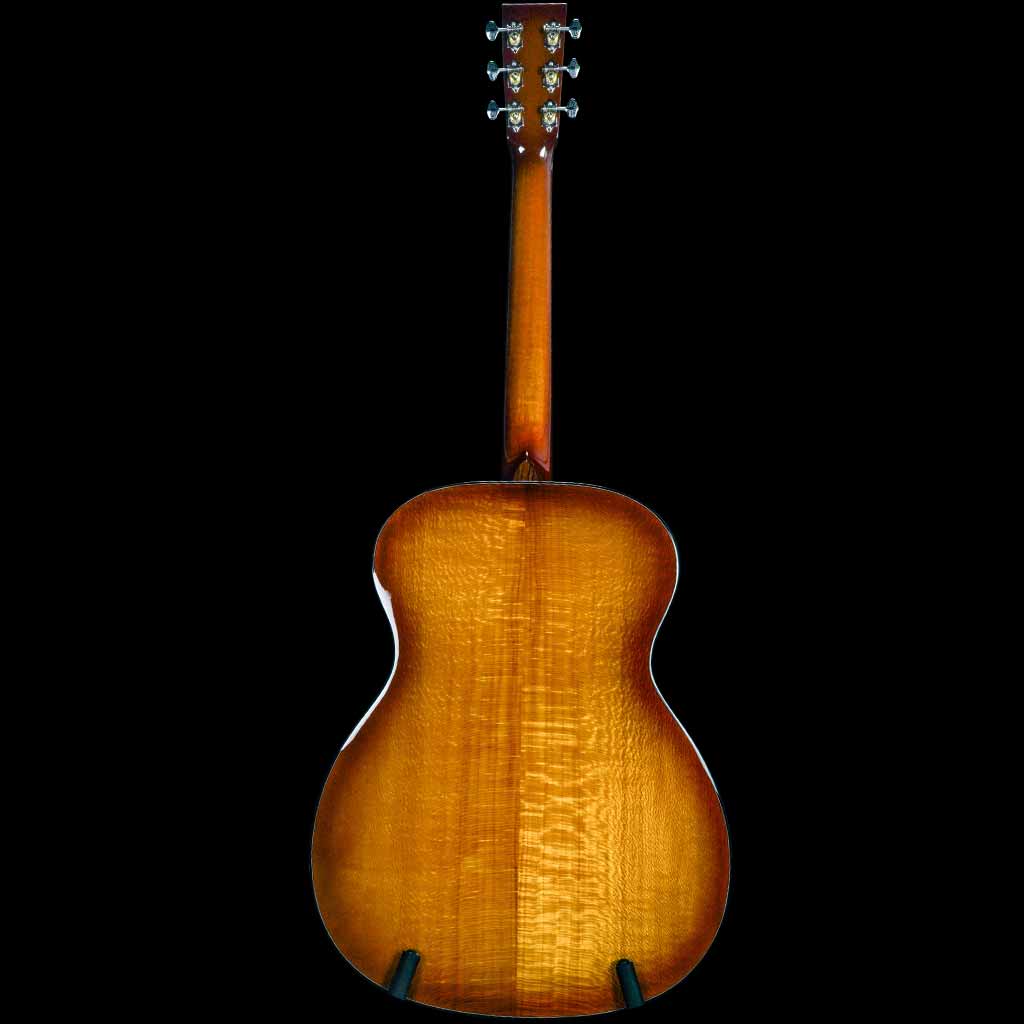 Larrivee OM-44 Silver Oak Custom Acoustic Guitar in Iced Tea Burst