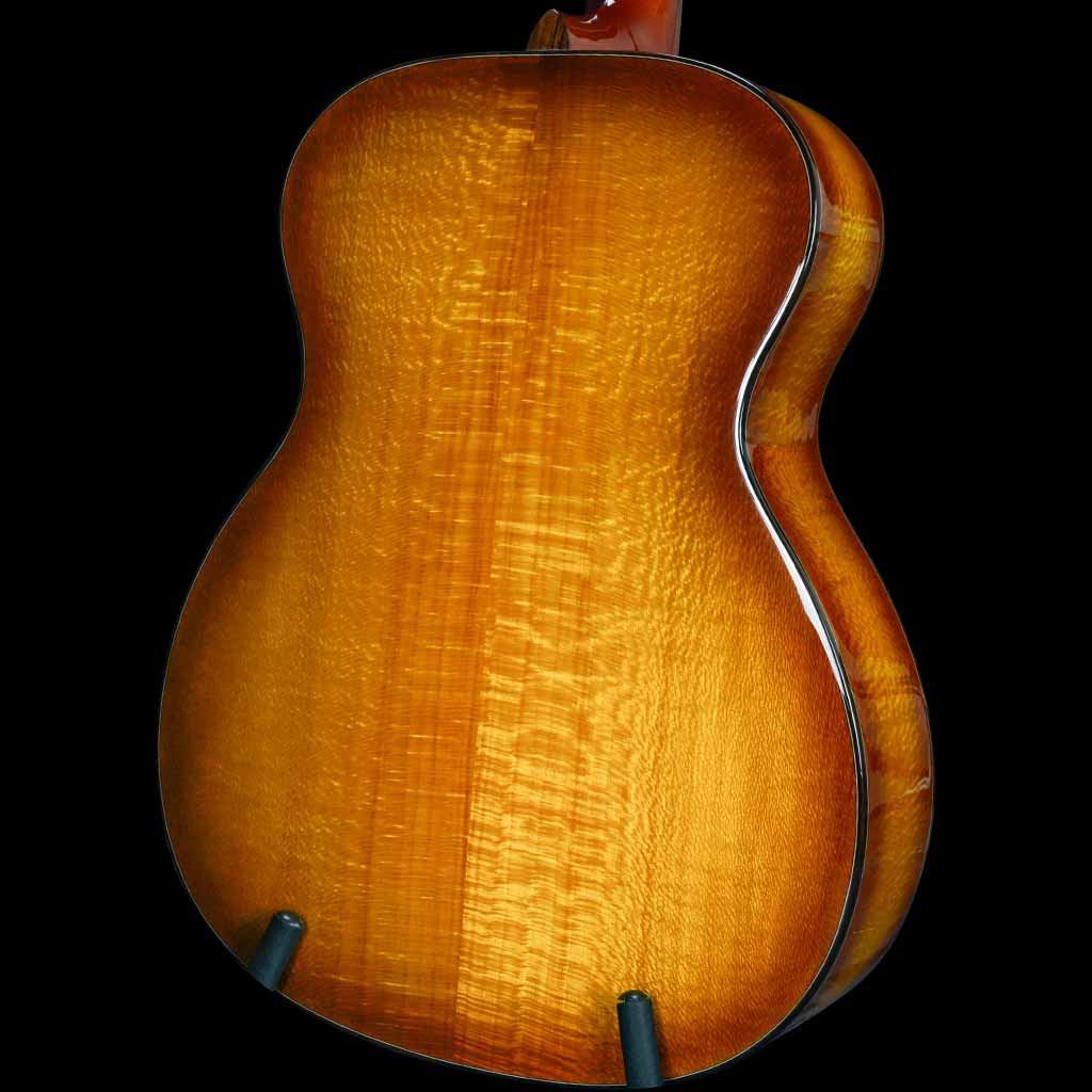 Larrivee OM-44 Silver Oak Custom Acoustic Guitar in Iced Tea Burst