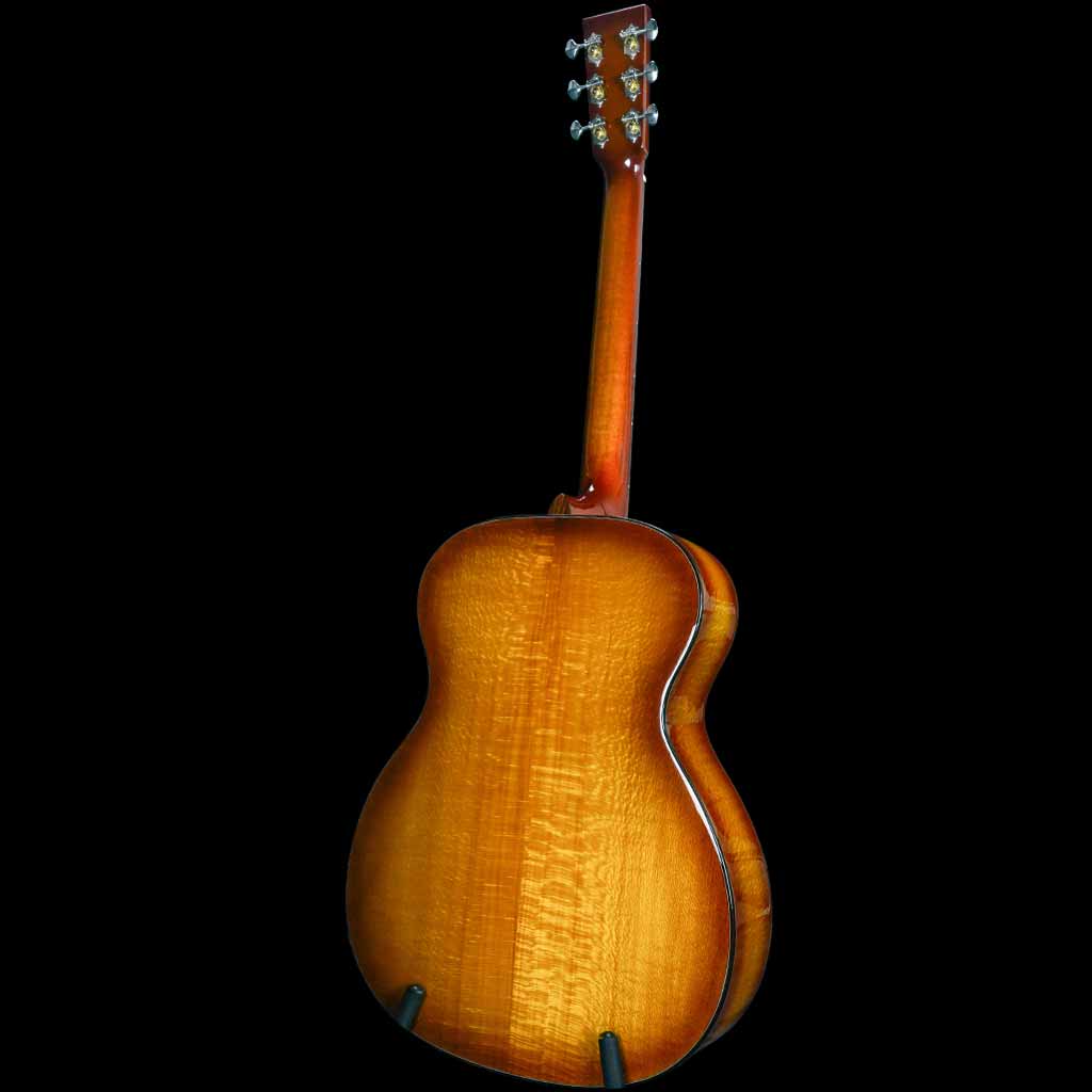 Larrivee OM-44 Silver Oak Custom Acoustic Guitar in Iced Tea Burst