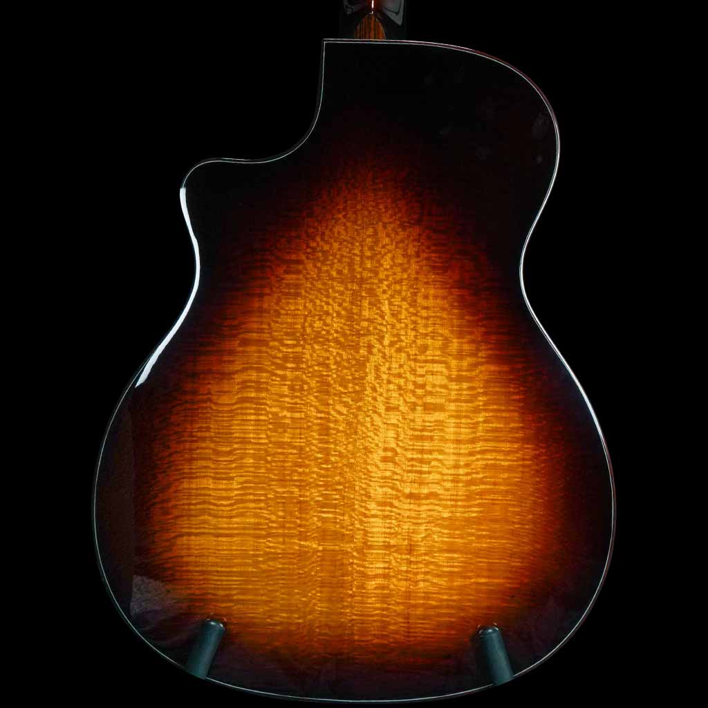 Larrivee OMV-44 Silver Oak Custom Acoustic Guitar in Tobacco Sunburst