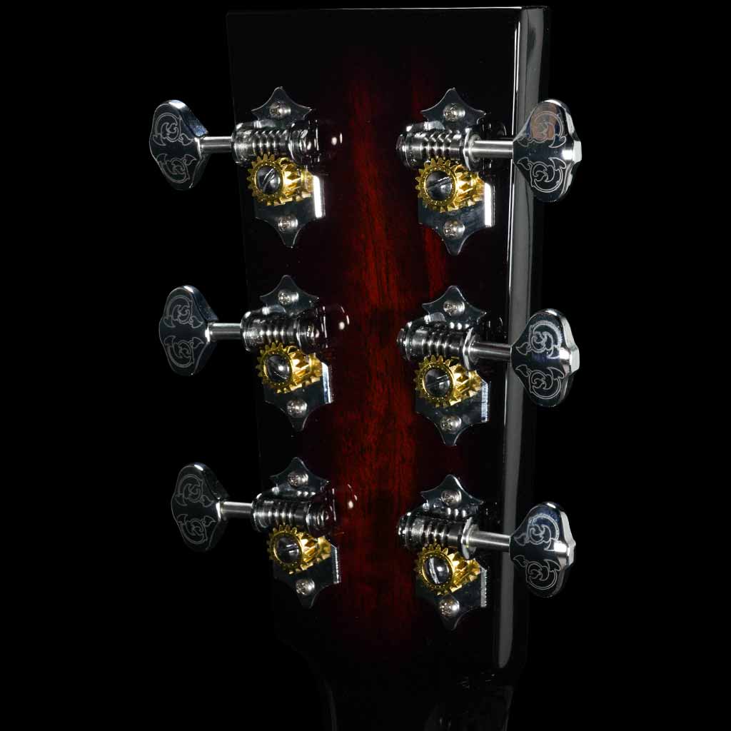 Larrivee OMV-44 Silver Oak Custom Acoustic Guitar in Tobacco Sunburst