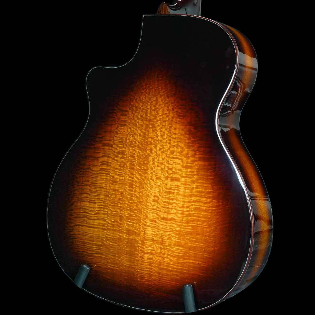 Larrivee OMV-44 Silver Oak Custom Acoustic Guitar in Tobacco Sunburst