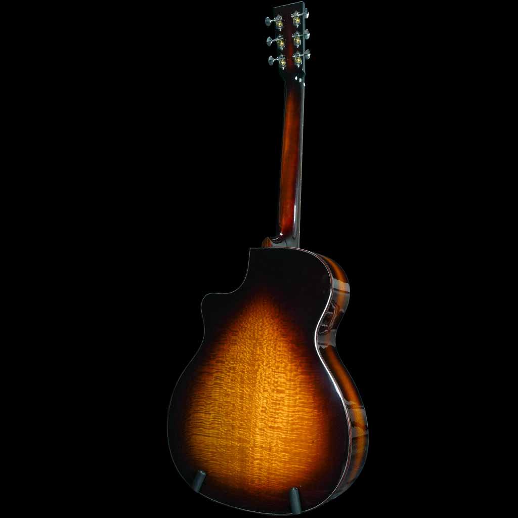 Larrivee OMV-44 Silver Oak Custom Acoustic Guitar in Tobacco Sunburst