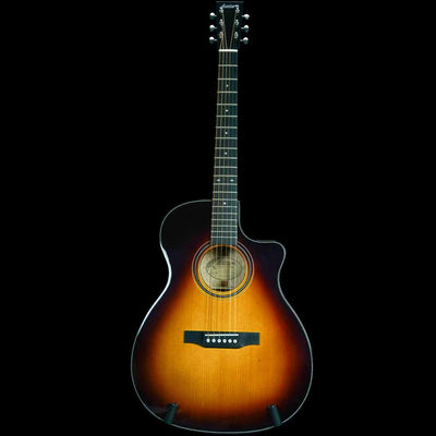 Larrivee OMV-44 Silver Oak Custom Acoustic Guitar in Tobacco Sunburst