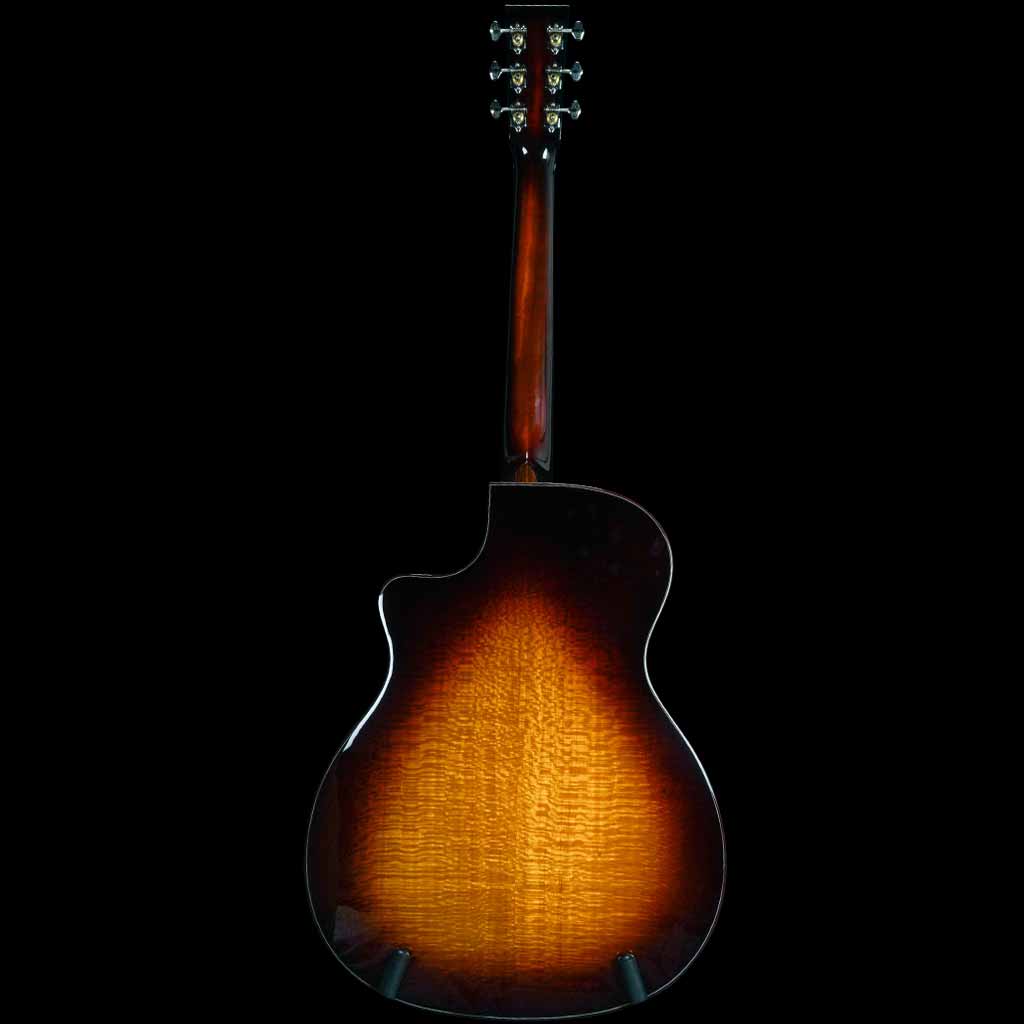 Larrivee OMV-44 Silver Oak Custom Acoustic Guitar in Tobacco Sunburst