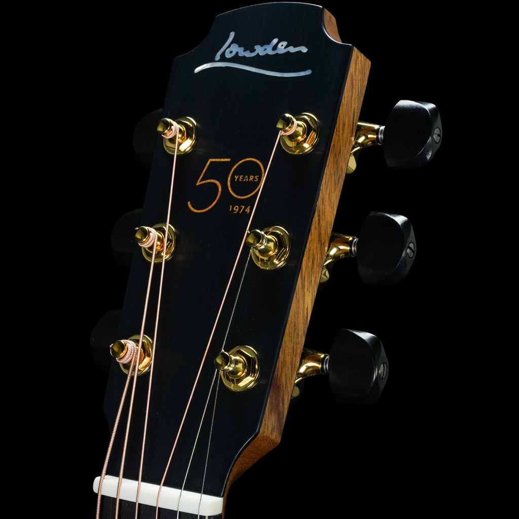 Lowden 50th Anniversary F-35 Sinker Redwood and Ebony Acoustic Guitar