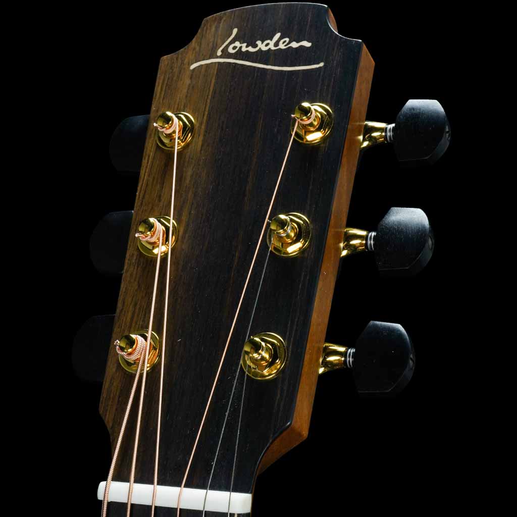 Lowden Guitars F-35 Lutz Spruce and Bog Oak Acoustic Guitar