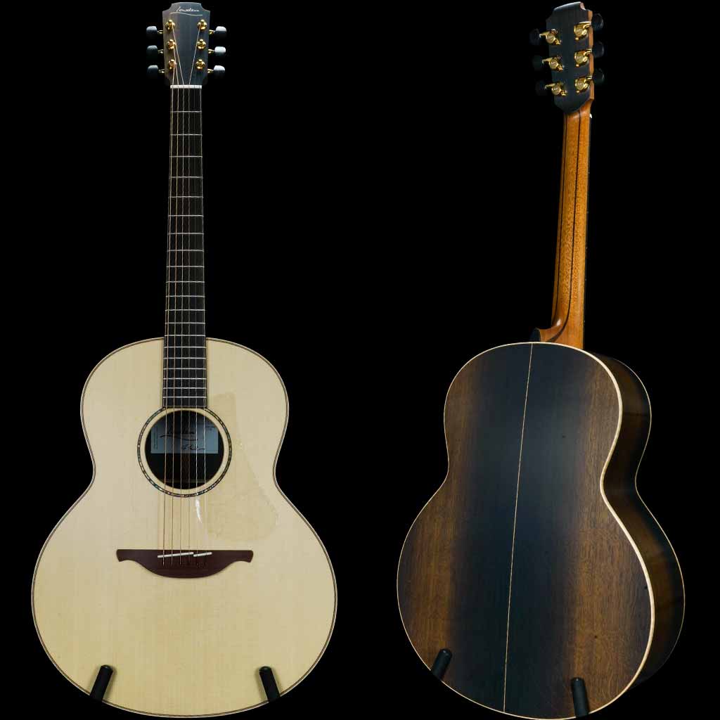 Lowden Guitars F-35 Lutz Spruce/Bog Oak Acoustic Guitar Lowden