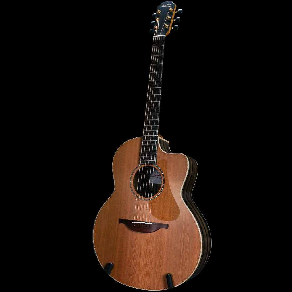 Lowden F-35c Sinker Redwood and Ebony Acoustic Guitar with Body Bevel