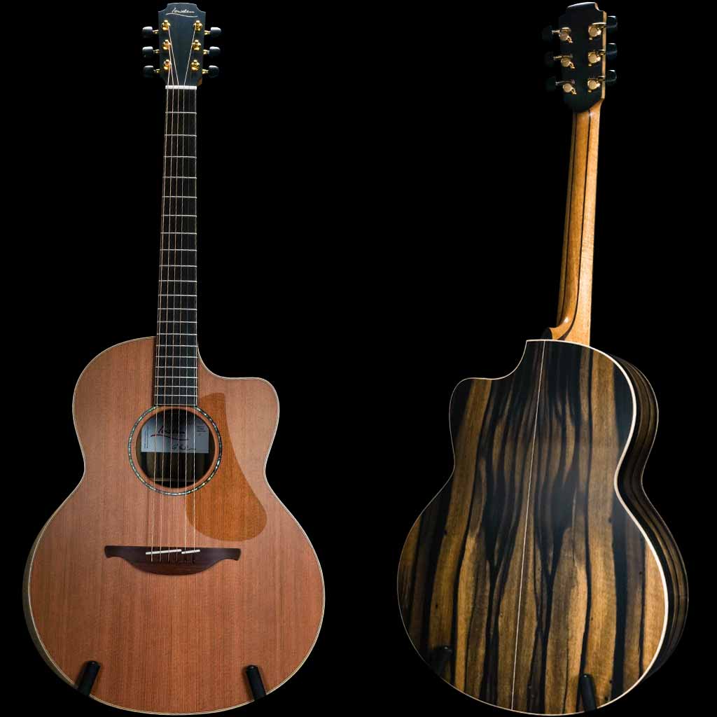 Lowden F-35c Sinker Redwood and Ebony Acoustic Guitar with Body Bevel
