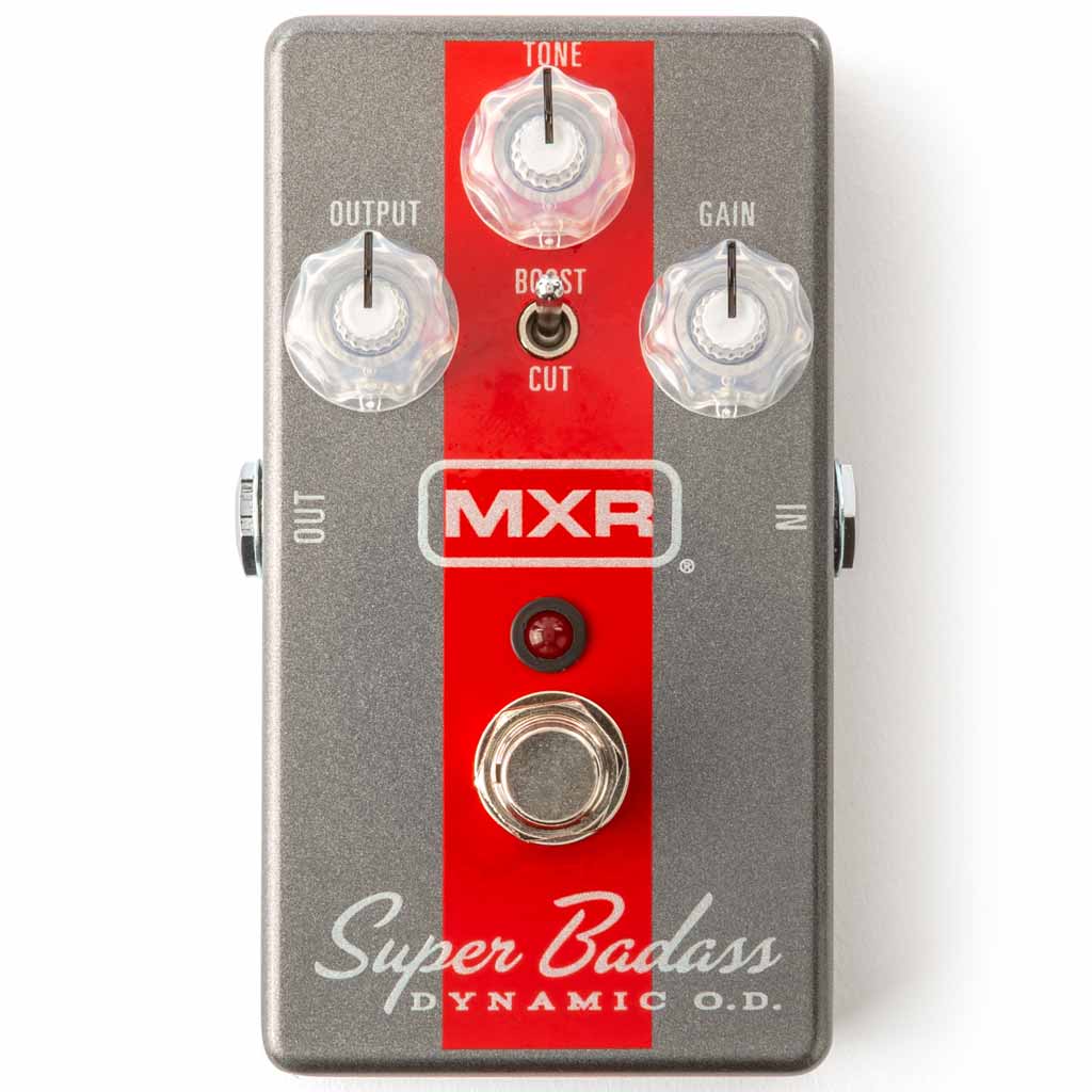 metal overdrive pedal MXR M249 Super Badass Dynamic Overdrive Pedal