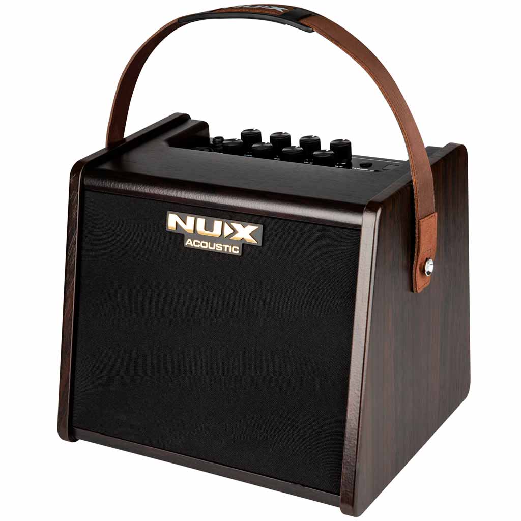 NUX AC-25 Portable Battery Powered Acoustic Guitar Amp