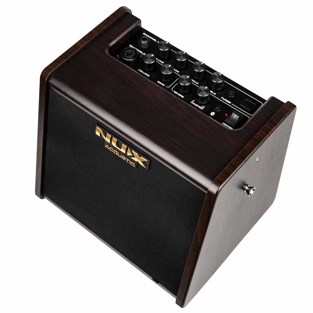 NUX AC-25 Portable Battery Powered Acoustic Guitar Amp
