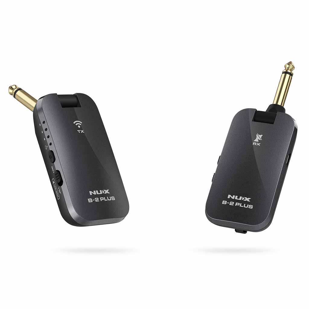 NUX B-2 Plus 2.4 GHz Wireless Guitar System for Passive Pickups