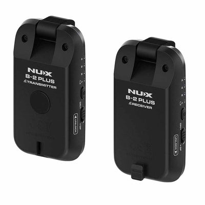 NUX B-2 Plus 2.4 GHz Wireless Guitar System for Passive Pickups
